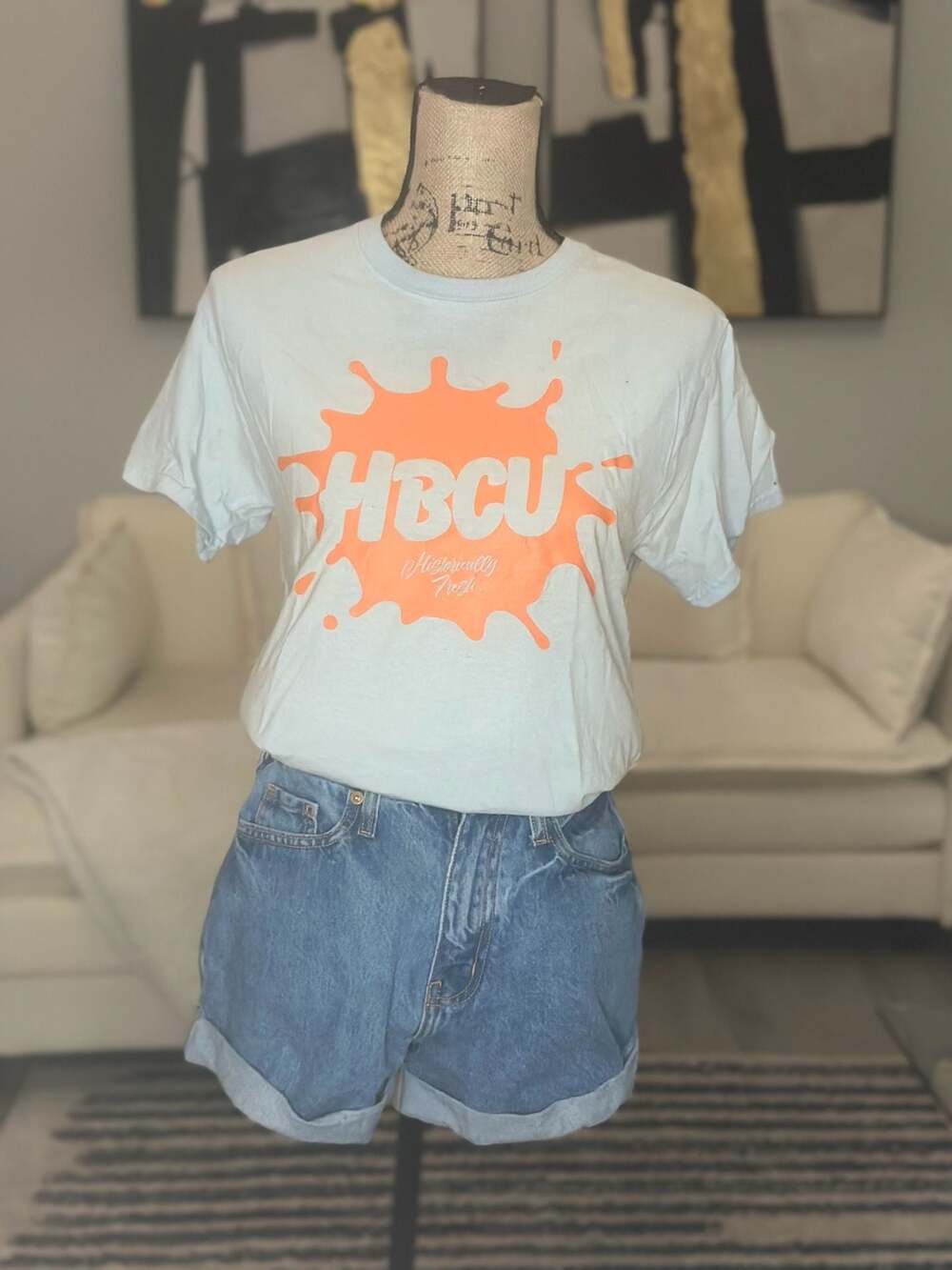 Historically Fresh HBCU Nickelodeon Splat Graphic T-Shirt